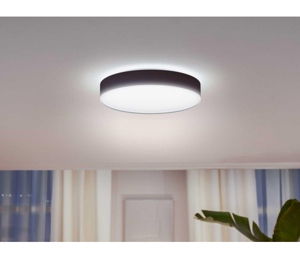 Philips Hue White ambiance Lampa sufitowa Enrave L (czarna) - 717654 - zdjęcie 8